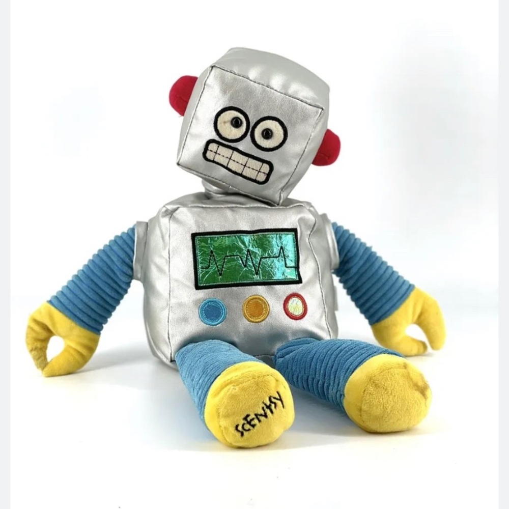 Scentsy buddy Gage robot plush scented soft toy